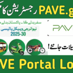 PAVE.gov.pk Registration