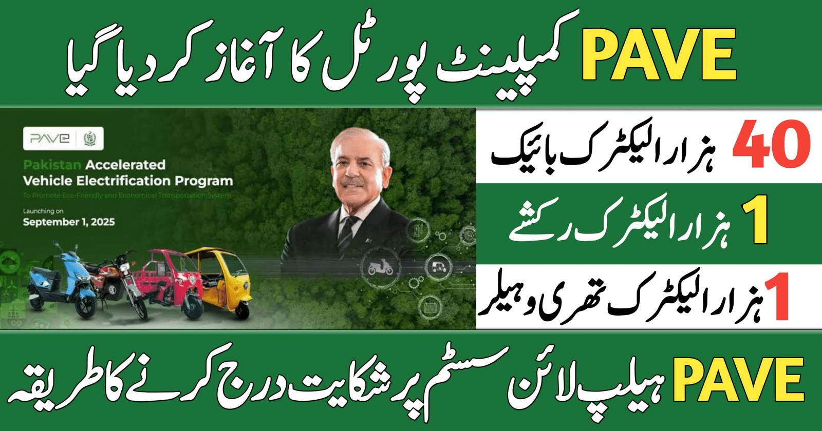 PAVE Complaint Portal