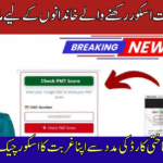 8171 PMT Score Check by CNIC
