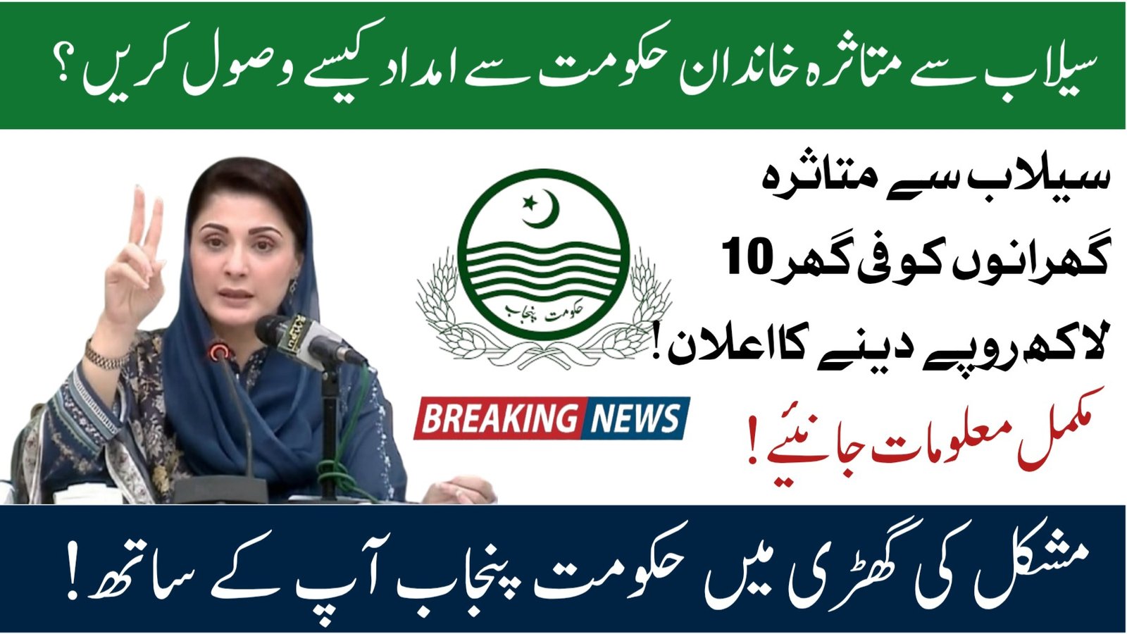 Punjab CM Flood Relief Scheme 2025