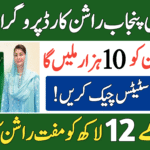 CM Punjab Ration Card Program