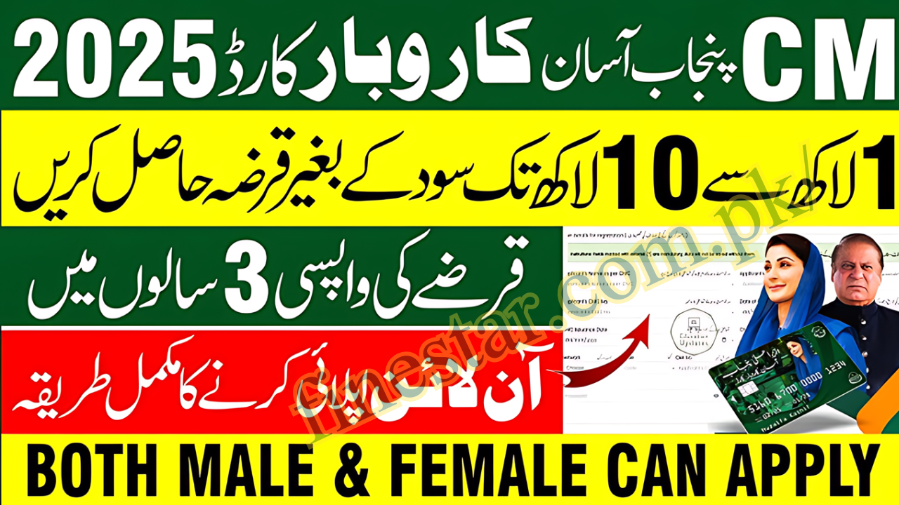 CM Punjab Asaan Karobar Finance