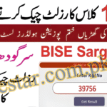 Sargodha Board 11th Class Result