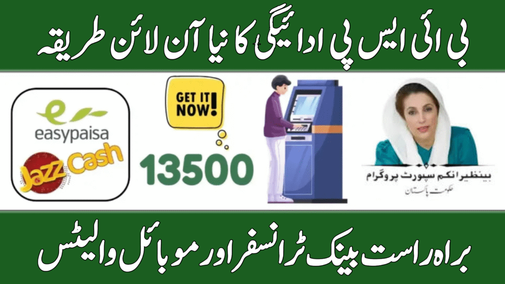 BISP 8171 New Payment Method