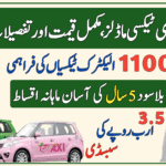 CM Punjab E Taxi Models