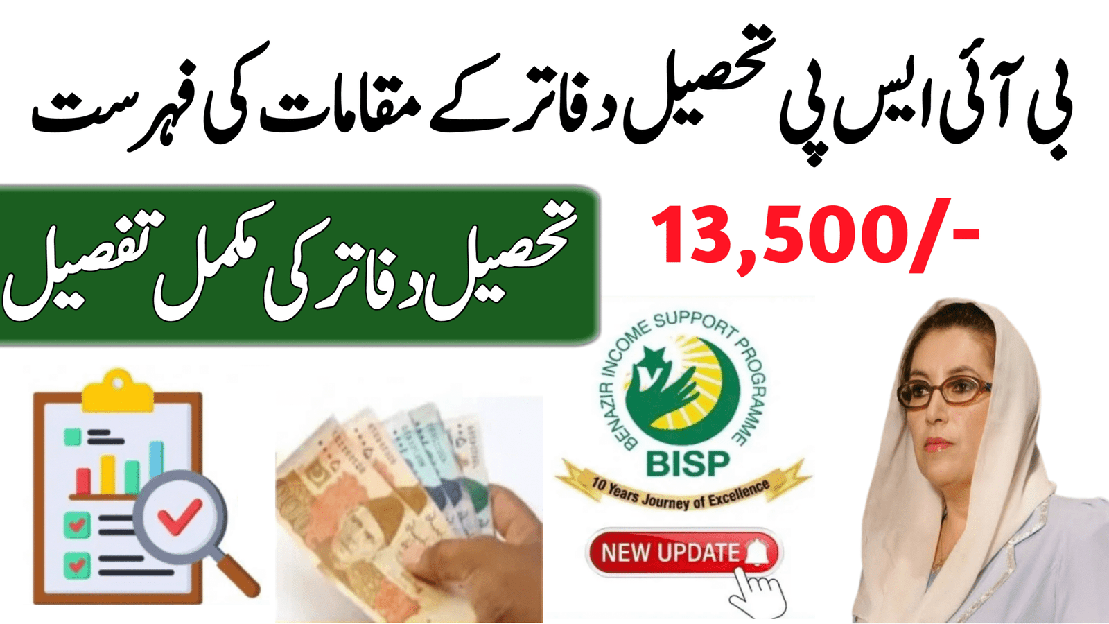 BISP Tehsil Offices Locations