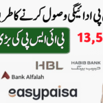 BISP Payment Receiving Method