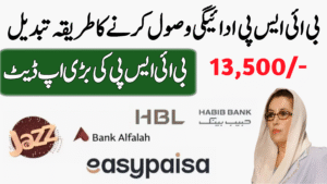 BISP Payment Receiving Method