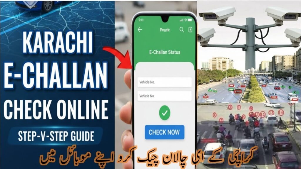 Today Current Update: How to View and Pay Karachi Traffic Police Fines Online