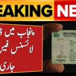Driving License Fees in Punjab