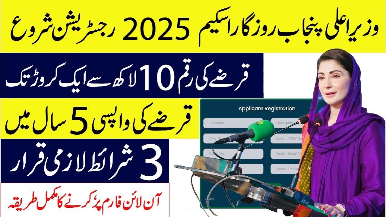 CM Punjab Rozgar Scheme