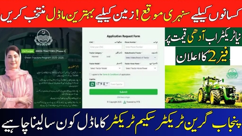 Maryam Nawaz Interest Free Loan for Farmers 2025