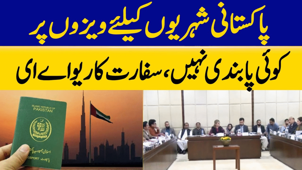 UAE Denies Visa Ban Rumours Confirms Regular Visa Issuance for Pakistanis