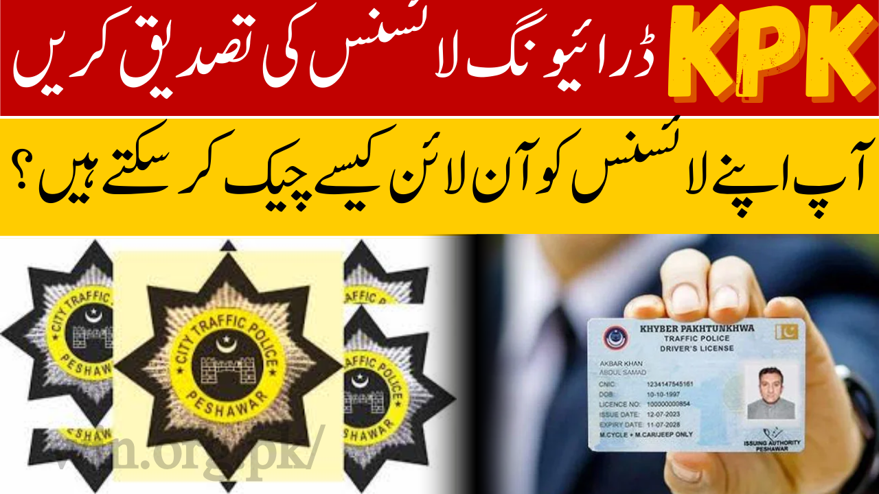 KPK Driving License Verification