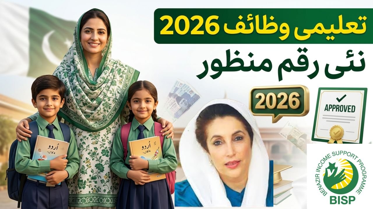 BISP Taleemi Wazaif New Amount