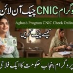 Aghosh Program CNIC Check Online