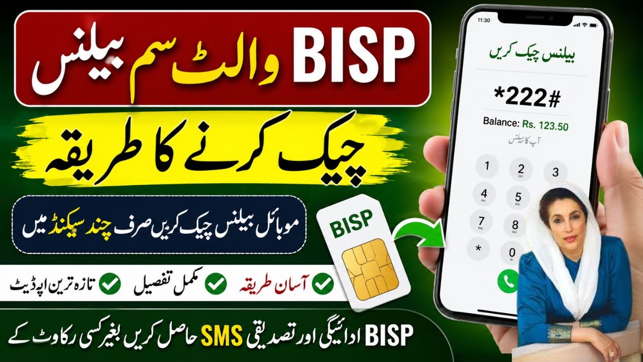 BISP Wallet SIM Balance