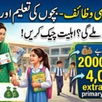 BISP Taleemi Wazaif August Payment