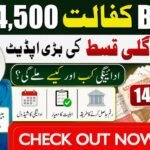 BISP Kafalat 14,500 Next Quarterly Installment