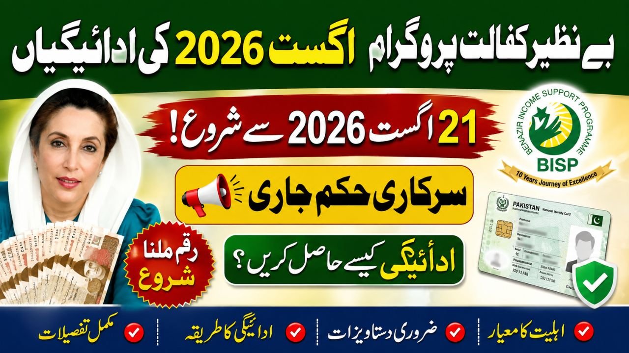 BISP August 2026 Payment Starts