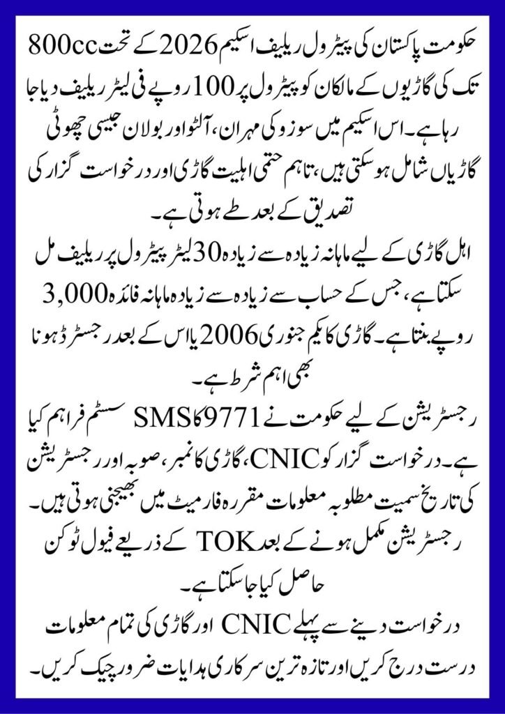 Suzuki Mehran, Alto & Bolan Petrol Subsidy