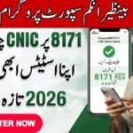 Application Status Ehsaas Program 8171